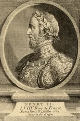 Kung Henrik II (1519-59) av Frankrike