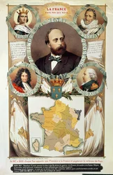 Frankrike gjord av dess kungar, Henri Charles Ferdinand Marie Dieudonne (1820-83) greve av Chambord, efter 1870