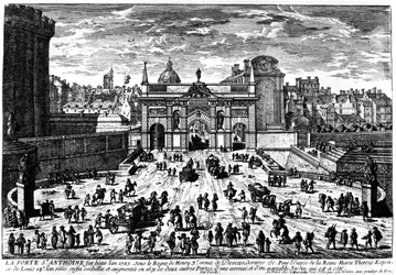 Porte Saint Antoine, Paris