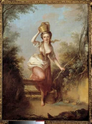 Laeti Peinture de Huet (1700-talet). 1700-talsmuseet Cognacq Jay, Paris