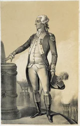 Lafayette (Lafayette) - i ""Historical Gallery of the French Revolution"" av Albert Maurin