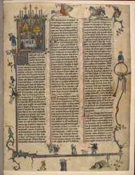 Lancelot-Grail (The Prose Vulgate Cycle), Lägg till MS 10294/1 f.1dr
