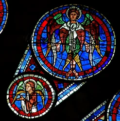 Sista domen: en serafer och en ängel (w143)