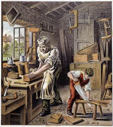 Ledaren - i "Tidskrift för små barn", red. Hachette, nd. omkring 1900