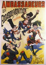 The Ambassadors poster (färg litho)