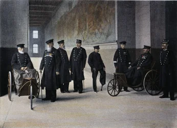 Les Moines Lais: handikappade soldater - i "Military Album" - handikappade