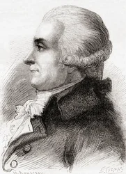 Louis-Bernard Guyton, Baron de Morveau, från Les Merveilles de la Science, publicerad ca 1870 (gravyr)
