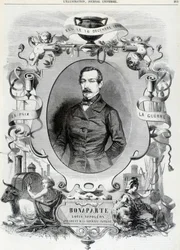 Louis Napoleon Bonaparte (Louis-Napoleon III), Frankrikes president - Ill.