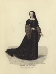 Louise av Savojen, Frankrikes regent
