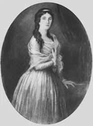 Lucile de Chateaubriand 25 år (litho)