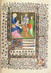 MS.McClean.80.f69r Adoration of the Magi, French Horae
