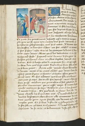 MS Hunter 252 115v sida från Cent Nouvelles Nouvelles, c.1461-62