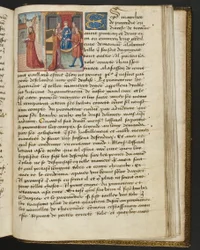 MS Hunter 252 189r-sida från Hundred New News, c.1461-62