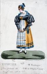 Madame Boulanger i rollen som Edwige i operan Guillaume Tell av Rossini