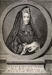 Madame Guyon (1648-1717) illustration från "Little Journeys to the Homes of Famous Women", publicerad 1897.