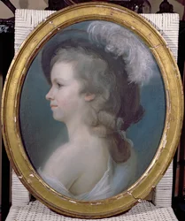 Marie Anne Paulze (1758-1836) som ung flicka