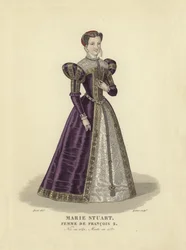 Mary Stuart, hustru till kung Frans II av Frankrike