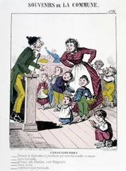 Kommunens minnen: undervisning, sent 1800-tal B.H.V. P.