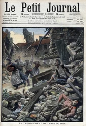 Midi-jordbävningen i sydöstra Frankrike - "Le Petit Journal" den 27 juni