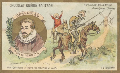 Miguel de Cervantes Saavedra (1547-1616), spansk romanförfattare, poet och dramatiker, författare till "Don Quijote" (1605)