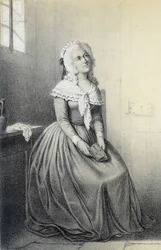 Mme Elisabeth i "Historical Gallery of the French Revolution" av Albert Maurin