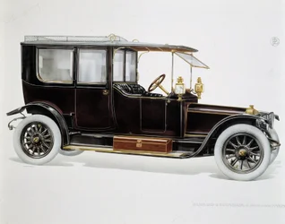 Modell Limousine - i "" The Panhard and Levassor Establishments""