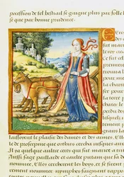 Ms 17 Ceres, från Lives of Famous Women, c.1505