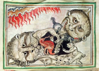 Ms 422 f.95v Hell