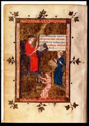 Ms. Lat. 14023 fol. 769 v. Motgiftslära från medicinkanon av Avicenna (Ibn Sina) (980-1037), översatt av Gerard de Cremone (1114-87) c.1320