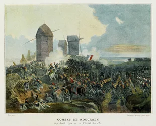 Napoleonkriget: Slaget vid Moucrouan, 29 april