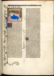 Kristi födelse, ca 1403-1404 (miniatyr)