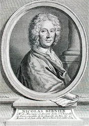 Nicolas Bernier (1665-1734) graverad av Etienne Fiquet (1719-94) (gravyr)