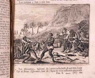 Oeconomy of the Hottentots or Caffers, från Johann Albert Mandelsos 