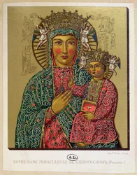Vår Fru av Czestochowa, sent 1800-tal