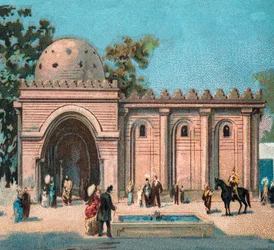 Paris. Universell utställning 1889: Persan Pavillon.