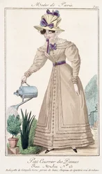 Paris modetallrik, tidigt 1700-tal