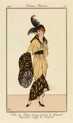 Plansch 110 från "Costumes Parisiens