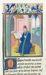 Platon, från History of the Philosophers, sent 1400-tal