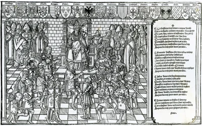 Påven Urban II presiderade rådet i Clermont 1095