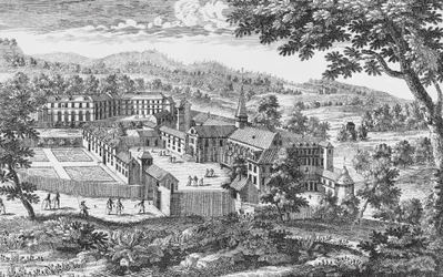 Port-Royal-des-Champs Abbey, gravyr, Frankrike