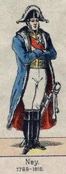 Portrait en pied av Michel Ney (1769-1815) marechal d