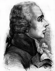 Porträtt av Adrien Marie Legendre, fransk matematiker (1752 -1833).