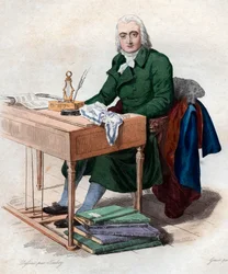 Porträtt av Andre Ernest Modeste Gretry (1741-1813), fransk kompositör.