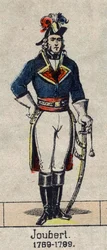 Porträtt av Barthelemy Catherine Joubert. General francais (Pont-de-Vaux, Ain