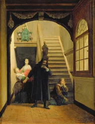 Porträtt av Blaise Pascal (1623-62)