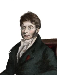 Porträtt av Etienne Nicolas Mehul (1763-1817), fransk kompositör.