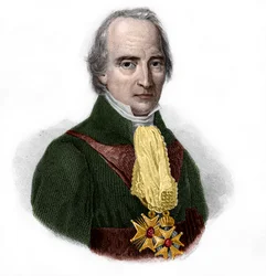 Porträtt av Francois Barbe-Marbois, markis de Barbe Marbois (1745-1837), fransk politiker.