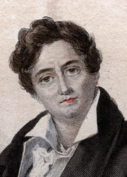 Porträtt av Francois Joseph Talma (1763-1826), fransk skådespelare.