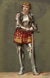 Porträtt av Gaston de Foix, hertig av Nemours fransk krigsman (Mazères, Ariège