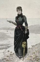 Porträtt av Gyp (Sibylle Gabrielle Marie Antoinette Riquetti de Mirabeau, grevinna av Martel de Janville) (1849-1932), fransk författare Fren